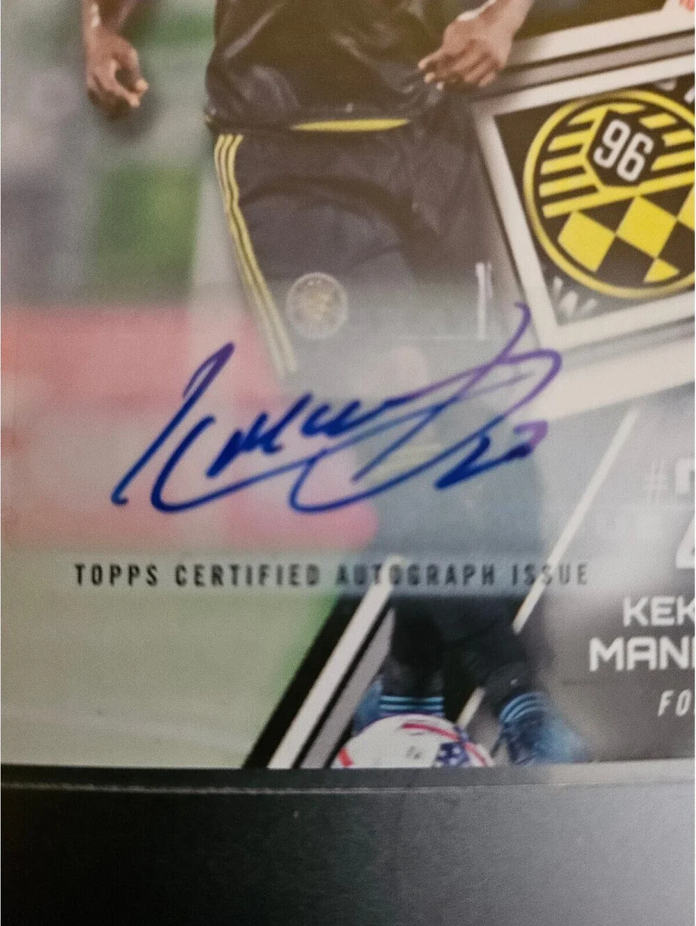 Kekuta Manneh [Autograph] #176 - 2018 Topps MLS Soccer